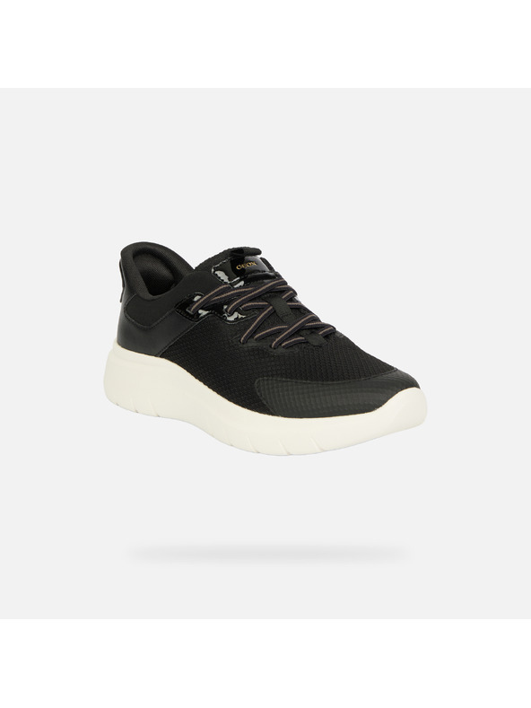 Geox Černé dámské tenisky Geox Plummery Plus