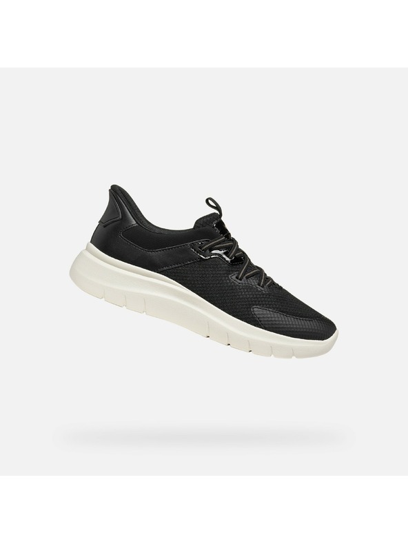 Geox Černé dámské tenisky Geox Plummery Plus