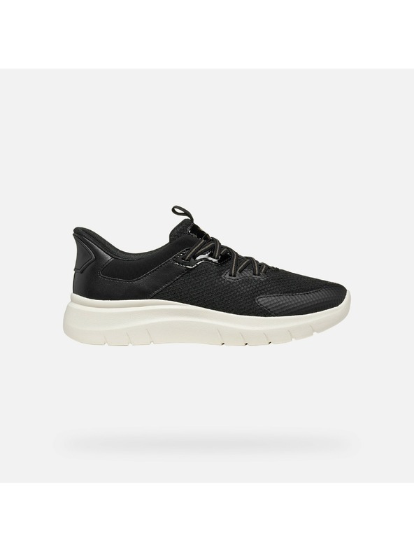 Geox Černé dámské tenisky Geox Plummery Plus