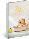 NOTIQUE NOTIQUE 18měsíční diář Petito – Kapybara 2026/2027, 11 x 16 cm