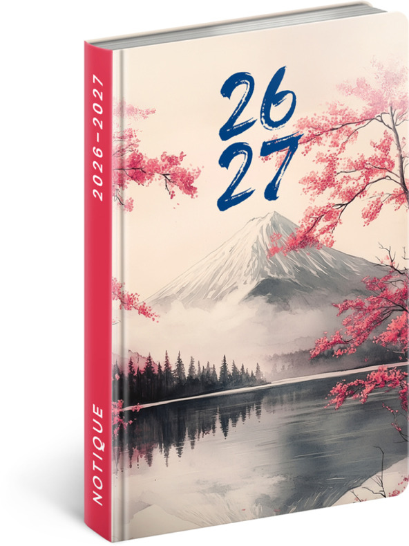 NOTIQUE NOTIQUE 18měsíční diář Petito – Japonsko 2026/2027, 11 x 16 cm