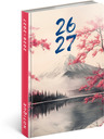 NOTIQUE NOTIQUE 18měsíční diář Petito – Japonsko 2026/2027, 11 x 16 cm