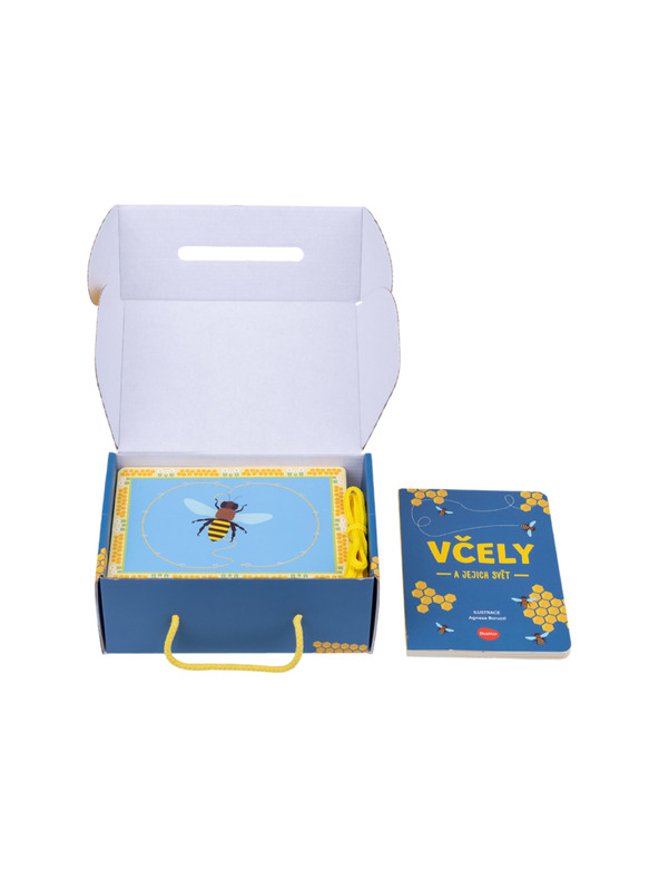 ELLA & MAX Na cesty – VČELY A JEJICH SVĚT, box: kniha a hry
