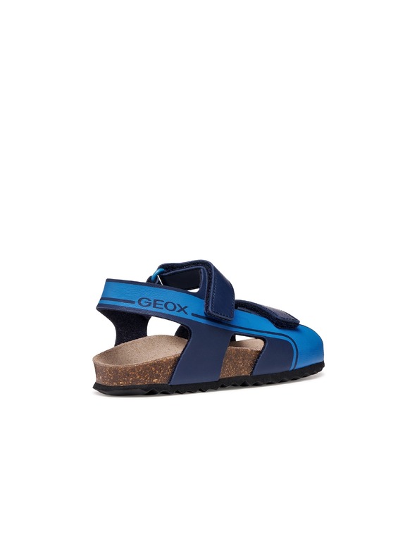 Geox Modré chlapecké sandály Geox Ghita