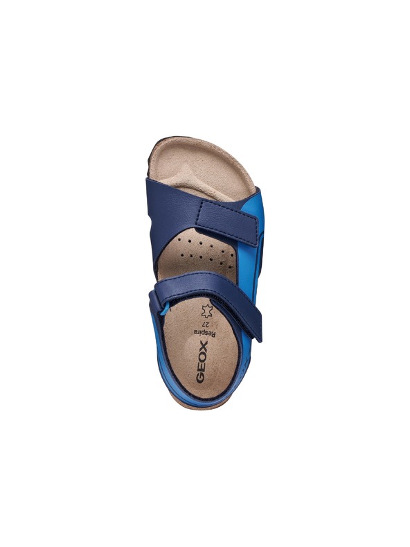 Geox Modré chlapecké sandály Geox Ghita