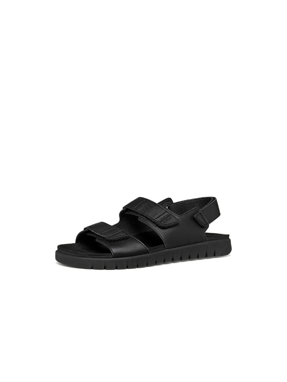 Geox Černé pánské sandály Geox Flextride S