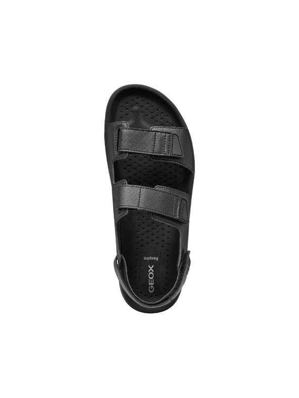Geox Černé pánské sandály Geox Flextride S