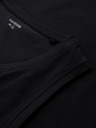 Ombre Clothing Pánské bavlněné tílko BASIC - černé V3 OM-TSBT-0272 Ombre Clothing