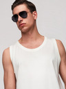 Ombre Clothing Pánské bavlněné tílko BASIC - bílé V1 OM-TSBT-0272 Ombre Clothing