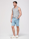 Ombre Clothing Pánské bavlněné tílko BASIC - šedý melanž V2 OM-TSBT-0272 Ombre Clothing
