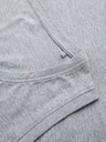 Ombre Clothing Pánské bavlněné tílko BASIC - šedý melanž V2 OM-TSBT-0272 Ombre Clothing
