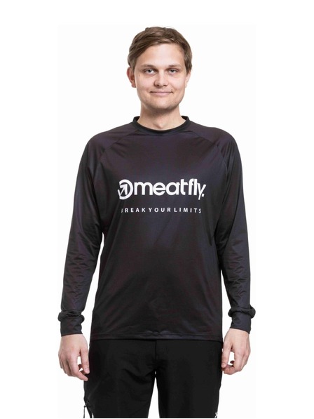 Meatfly Meatfly pánský bike dres Cliff Black