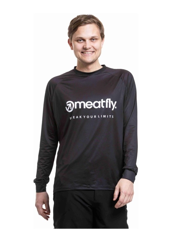 Meatfly Meatfly pánský bike dres Cliff Black
