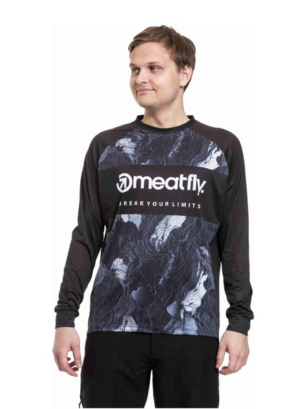 Meatfly Meatfly pánský bike dres Cliff Deep Lake / Black