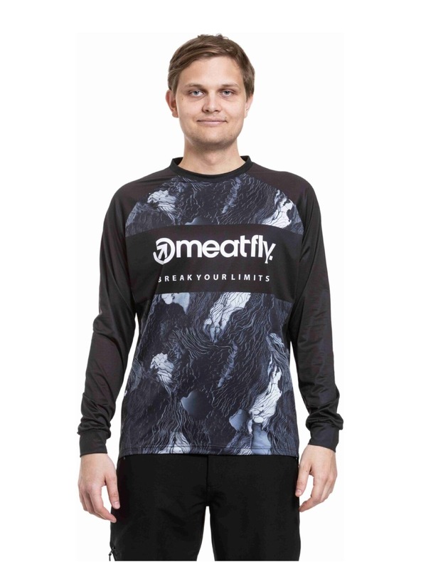 Meatfly Meatfly pánský bike dres Cliff Deep Lake / Black