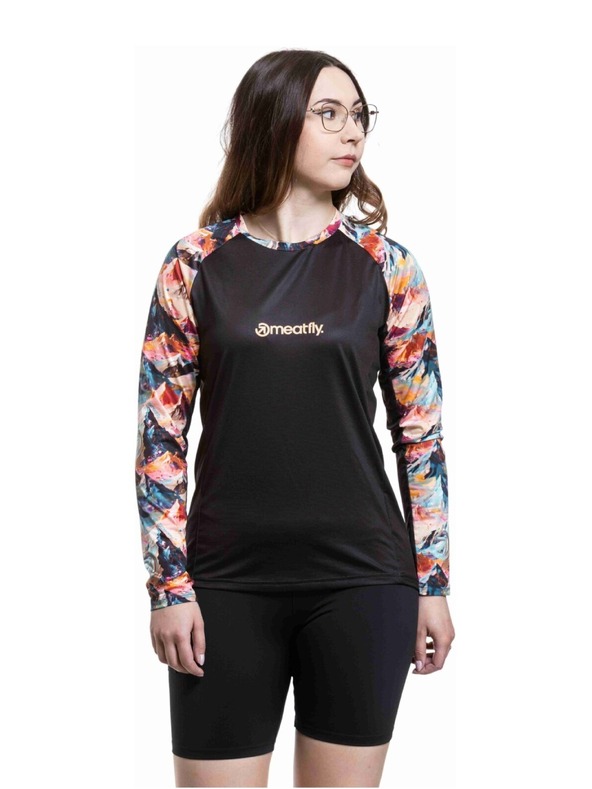 Meatfly Meatfly dámský bike dres Leah Color Mountains / Black