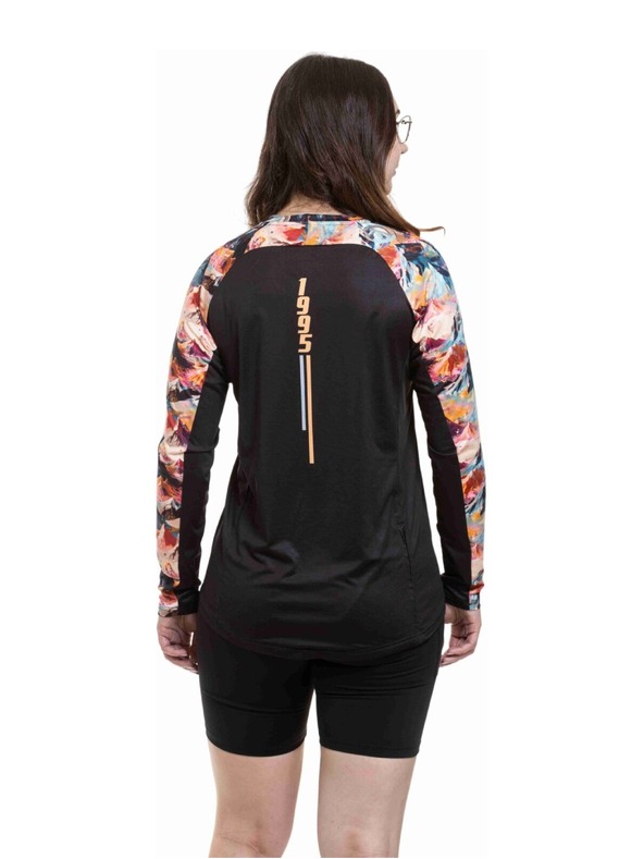 Meatfly Meatfly dámský bike dres Leah Color Mountains / Black