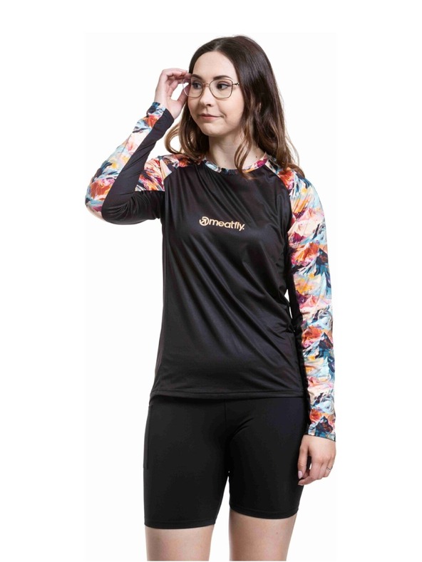 Meatfly Meatfly dámský bike dres Leah Color Mountains / Black