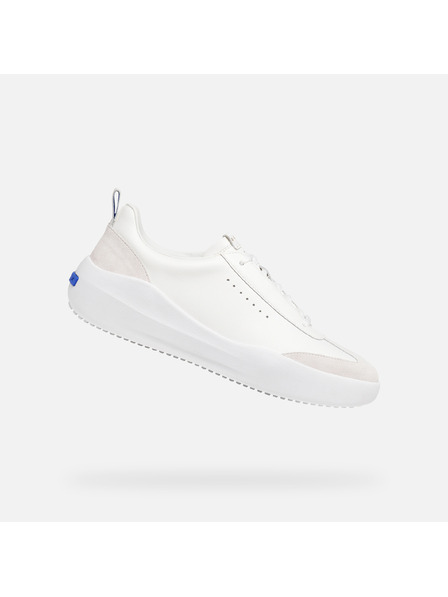 Geox Bílé pánské tenisky Geox Gxcp-02