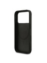Guess Guess PU Leather 4G Colored Ring MagSafe Zadní Kryt pro iPhone 17 Pro Black