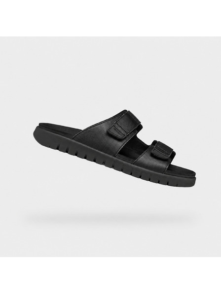 Geox Černé pánské sandály Geox Flextride S
