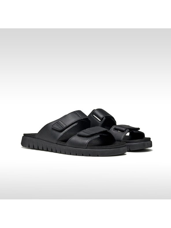 Geox Černé pánské sandály Geox Flextride S