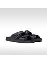 Geox Černé pánské sandály Geox Flextride S