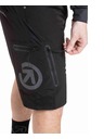 Meatfly Meatfly pánské bike kraťasy Duke Black / Gray