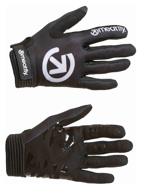 Meatfly Meatfly bike rukavice Handler Black / White