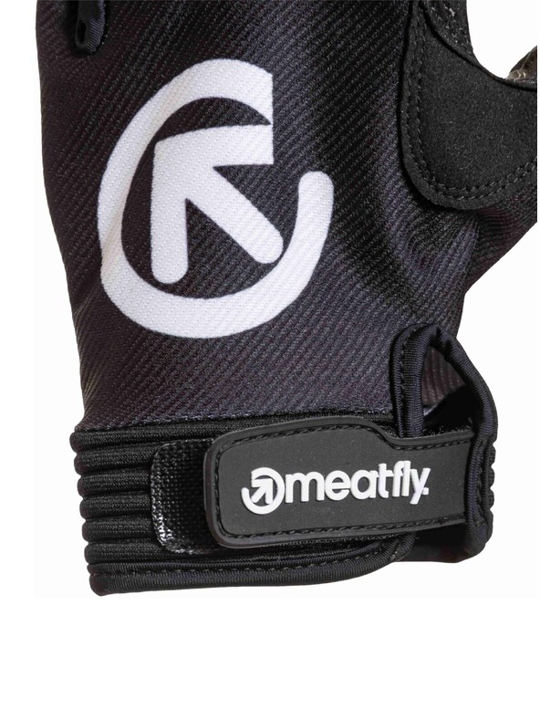 Meatfly Meatfly bike rukavice Handler Black / White