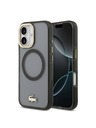 Lacoste Lacoste PC/TPU Frosted Finish Gold Logo MagSafe Zadní Kryt pro iPhone 17 Black