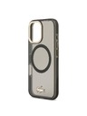 Lacoste Lacoste PC/TPU Frosted Finish Gold Logo MagSafe Zadní Kryt pro iPhone 17 Black