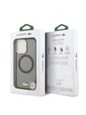 Lacoste Lacoste PC/TPU Frosted Finish Gold Logo MagSafe Zadní Kryt pro iPhone 17 Black