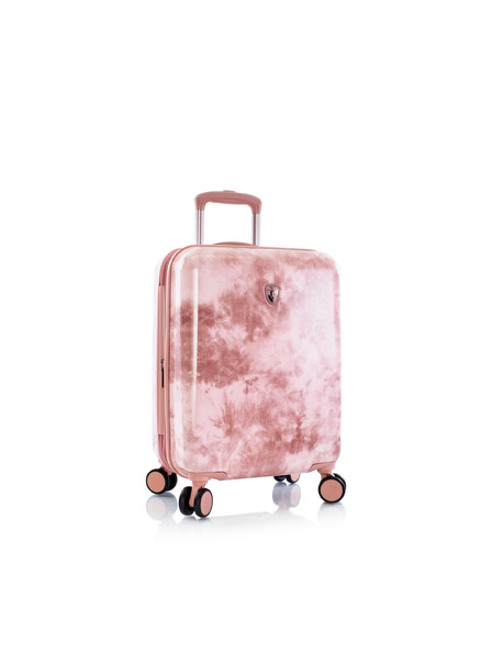 Heys Růžový vzorovaný cestovní kufr Heys Tie-Dye S
