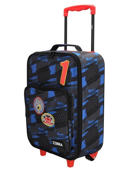 Zebra Trends Dětský kufr Zebra Adventurer 21724 Black