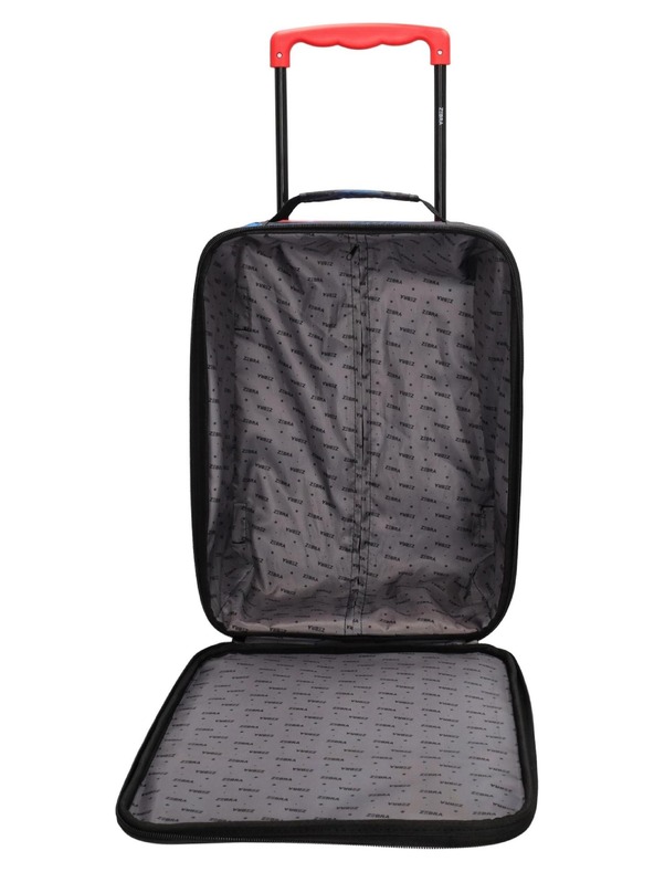 Zebra Trends Dětský kufr Zebra Adventurer 21724 Black