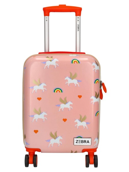 Zebra Trends Dětský kufr Zebra Adventurer 21492 Pink