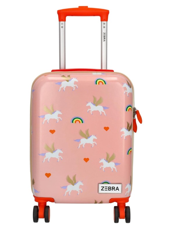 Zebra Trends Dětský kufr Zebra Adventurer 21492 Pink
