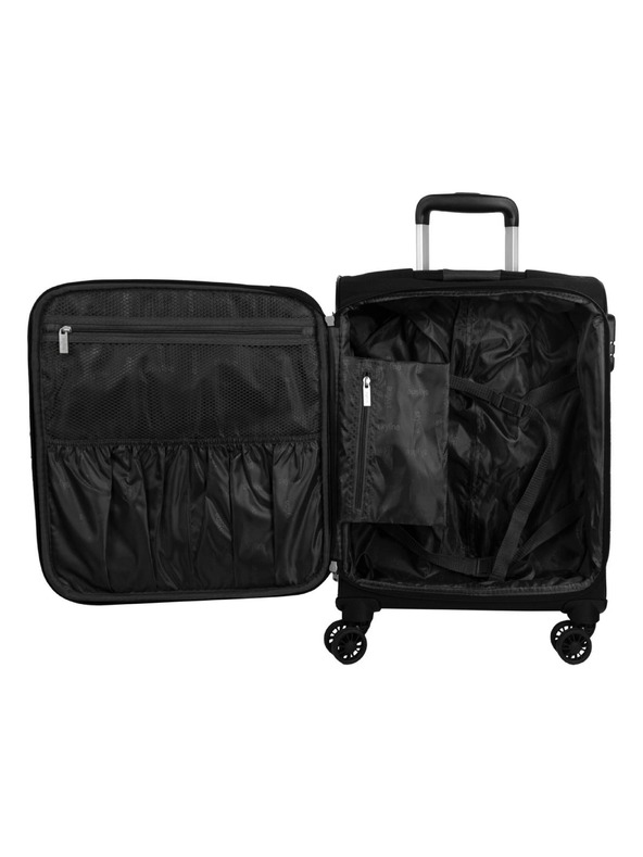Skyline Cestovní kufr Skyline Orlando 4w S Black