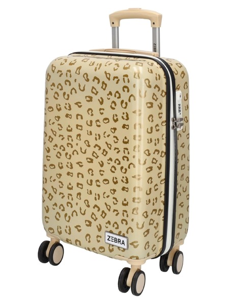Zebra Trends Cestovní kufr Zebra Travel 21493 S Gold