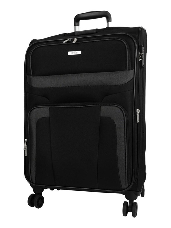 Skyline Cestovní kufr Skyline Orlando 4w M Black
