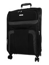 Skyline Cestovní kufr Skyline Orlando 4w M Black