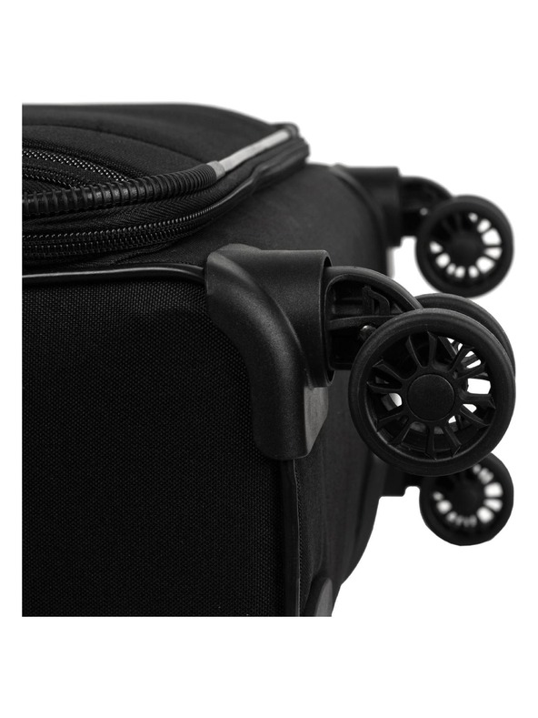Skyline Cestovní kufr Skyline Orlando 4w M Black
