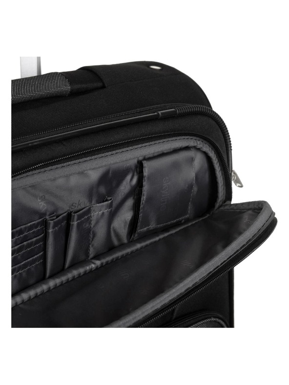 Skyline Cestovní kufr Skyline Orlando 4w M Black