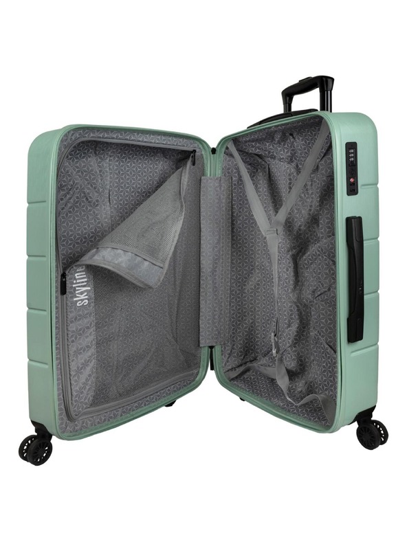 Skyline Cestovní kufr Skyline Goomera 4w M Green