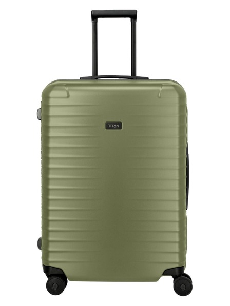 Titan Cestovní kufr Titan Overseas M plus Forest green