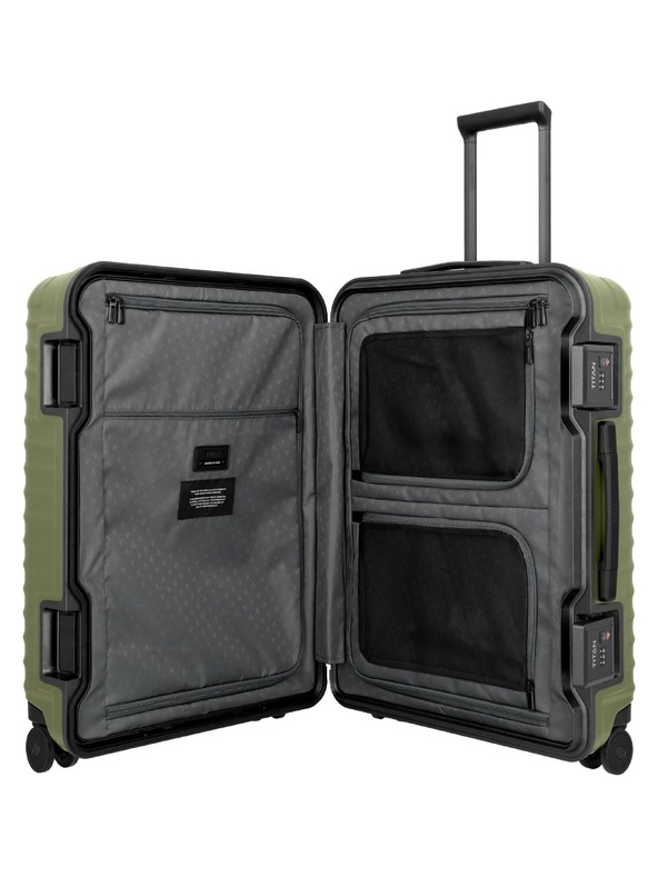 Titan Cestovní kufr Titan Overseas M plus Forest green