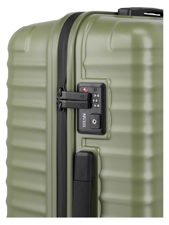 Titan Cestovní kufr Titan Upgrade M plus Forest green