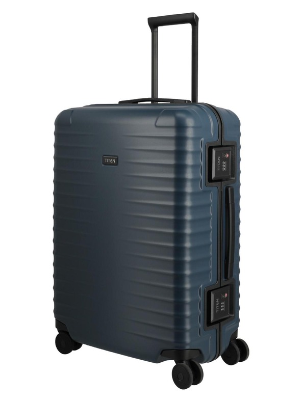 Titan Cestovní kufr Titan Overseas M plus Midnight blue