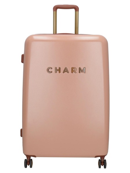 Charm London Cestovní kufr Charm London Capetown L Pink